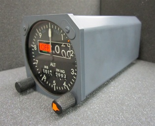 2055-01-1, SERVOED ALTIMETER INDICATOR, SERVICEABLE CONDITION WITH A FRESH DUAL RELEASE 8130-3 TAG, ONE YEAR WARRANTY. Since 1982 B & G Instruments, Inc. has been committed to the highest standard of aircraft and flight simulator instrument and accessory