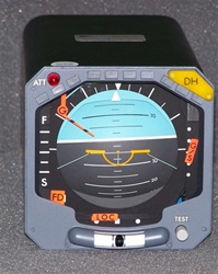 48-60V5M1, ATTITUDE DIRECTOR INDICATOR, OVERHAULED BY B&G INSTRUMENTS WITH A FRESH 8130-3 TAG, 18 MONTH WARRANTY, IN STOCK, READY TO GO!, OUTRIGHT OR EXCHANGE AVAILABLE