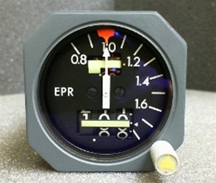 60B00302-11, ENG PRESSURE RATIO INDICATOR, OVERHAULED BY B&G INSTRUMENTS WITH A FRESH 8130-3 TAG AND 18 MONTH WARRANTY, OUTRIGHT OR EXCHANGE AVAILABLE, 
Since 1982 B & G Instruments, Inc. has been committed to the highest standard of aircraft and flight