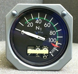 8DJ162LXL2, (60B90103-7) N1 TACHOMETER INDICATOR, OVERHAULED WITH A FRESH 8130-3 TAG BY B&G INSTRUMENTS AND 18 MONTH WARRANTY, READY TO GO!, OUTRIGHT OR EXCHANGE AVAILABLE, 
Since 1982 B & G Instruments, Inc. has been committed to the highest standard of